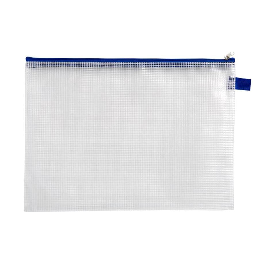 Clear Mesh Vinyl Zipper Pouch