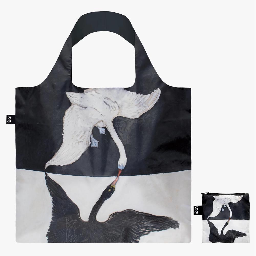 Loqi Recycled Tote Bag - Hilma af Klint The Swan – Midoco Art