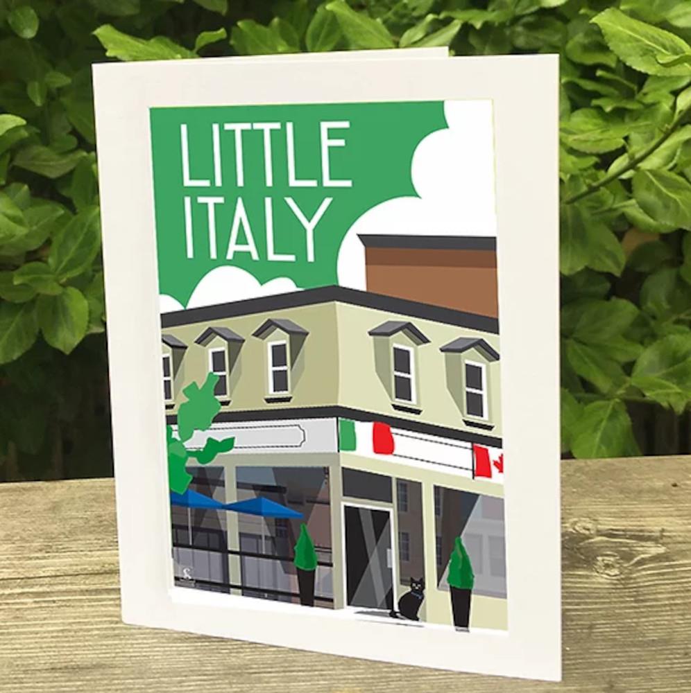 Toronto Greeting Card Little Italy Midoco Art & Office Supplies