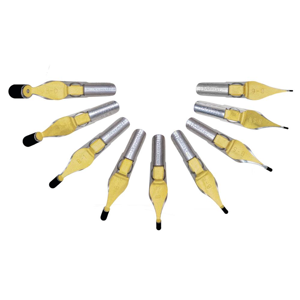 Speedball Broad Edge B-Series Pen Nibs – Midoco Art Office Supplies - Main Image