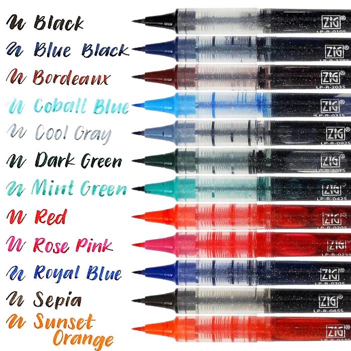 Kuretake Zig Cocoiro Pen Refill, Extra Fine – Midoco Art & Office