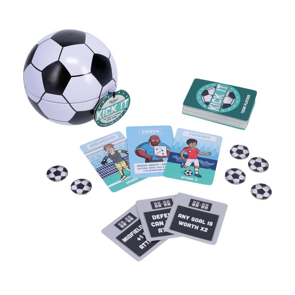 Ridley's Games Kick It Soccer Card Game – Midoco Art & Office Supplies