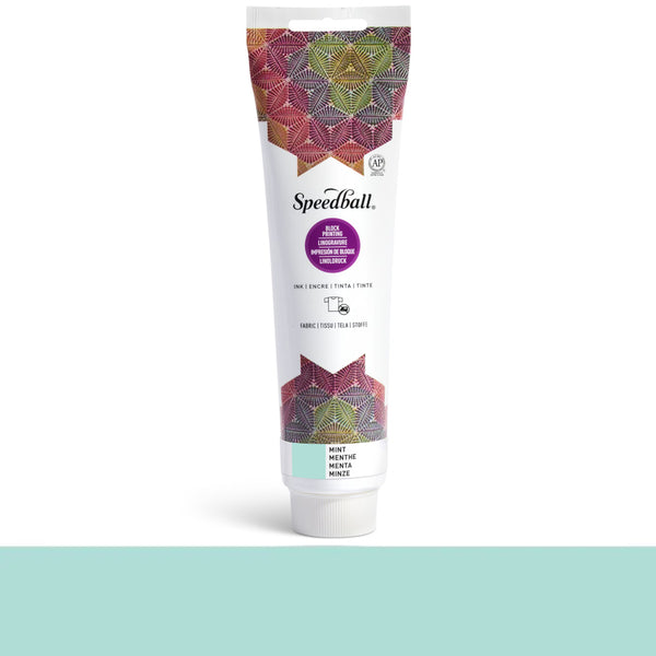 Speedball Fabric Block Printing Ink 5oz - Mint