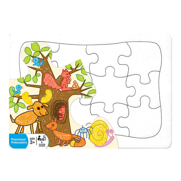 Cobble Hill Create Your Own 12pc Puzzle 5"x7" Postcard