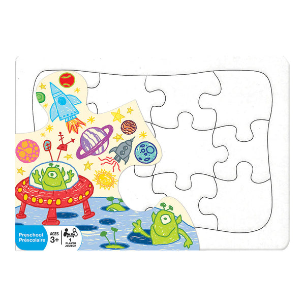Cobble Hill Create Your Own 12pc Puzzle 5"x7" Postcard