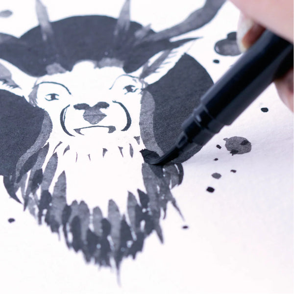 Pentel Arts Pocket Brush Pen - Black