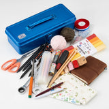 Toyo Steel Trunk Shape Toolbox T-320 Asahanada Soft Blue