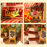 Robotime Rolife DIY Mini Book Nook Kit - Floral Corner
