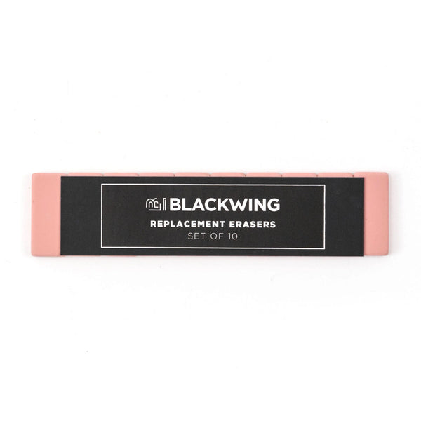 Blackwing Palomino Replacement Pencil Erasers 10pk Pink