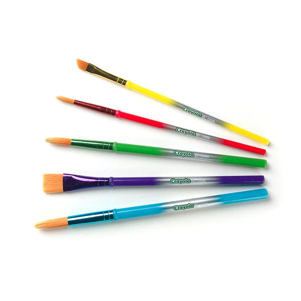 Crayola Paint Brushes 5pk Assorted