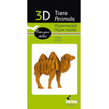 Fridolin 3D Animals Paper Model - Camel