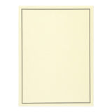Peter Pauper Press Stationary Set - Black & Cream