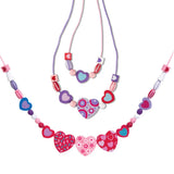 Melissa & Doug Created by Me! Heart Beads Wooden Bead Jewellery Kit
