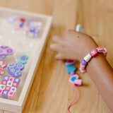 Melissa & Doug Created by Me! Heart Beads Wooden Bead Jewellery Kit