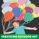 Crayola Sidewalk Chalk 24pk Multi-Colour