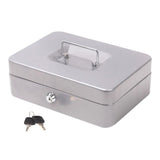 CTG Heavy Duty Cash Box with Lock - Grey