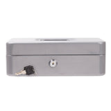 CTG Heavy Duty Cash Box with Lock - Grey
