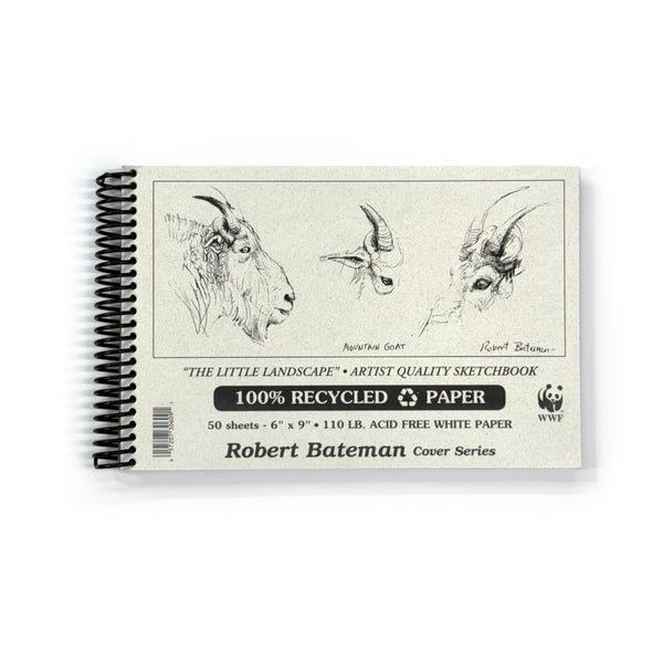 Robert Bateman Sketchbook 6" x 9"