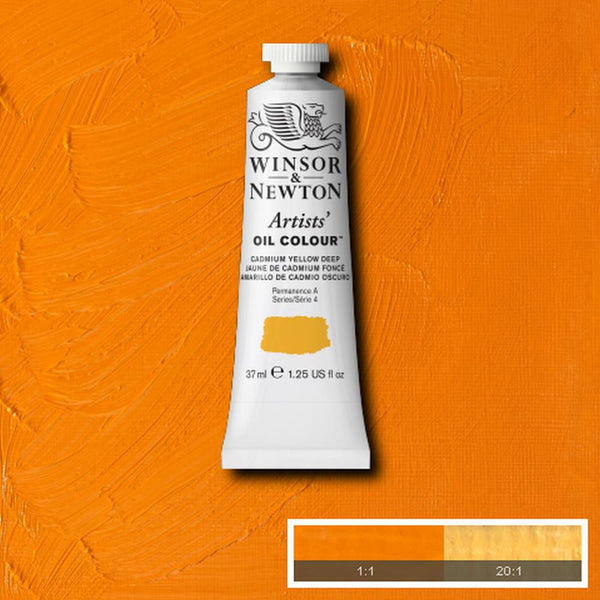 Winsor & Newton Artists' Oil Tubes 37ml S4 CADMIUM YELLOW DP