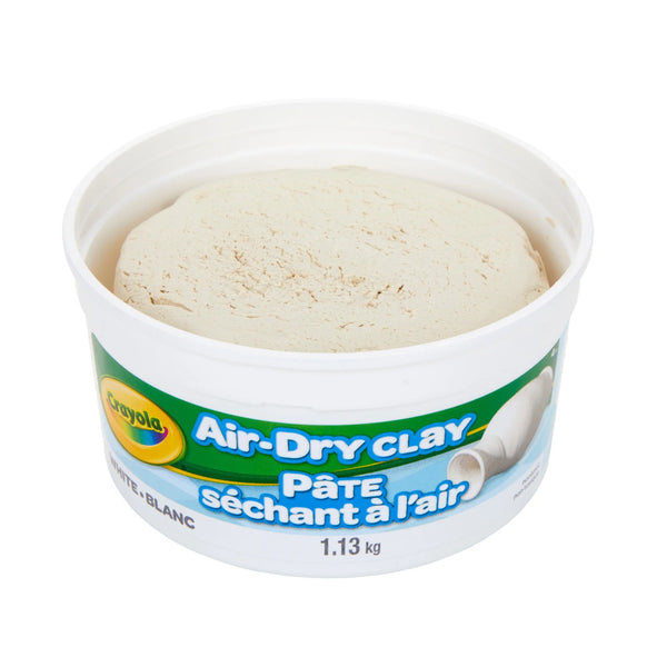 Crayola Air Dry Clay 1.13kg White