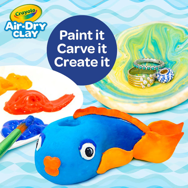 Crayola Air Dry Clay 1.13kg White