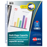 Avery Sheet Protectors 10pk Multi-Page Capacity