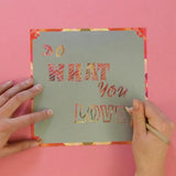 Scratch & Create: Hand-Lettered Life by Shandra Smith