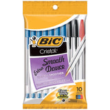Bic Cristal Ballpoint Pens 10pk Assorted Colours