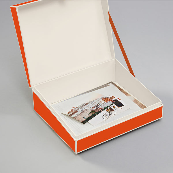 Semikolon Document Storage Box - Orange
