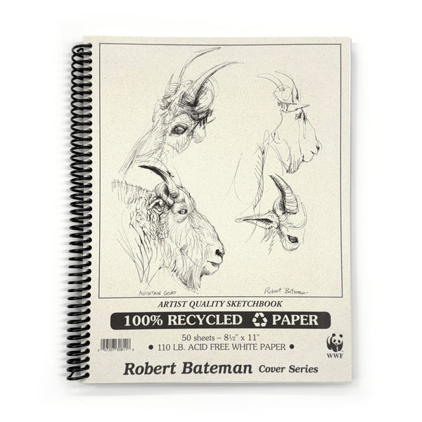 Robert Bateman Sketchbook 8.5" x 11"