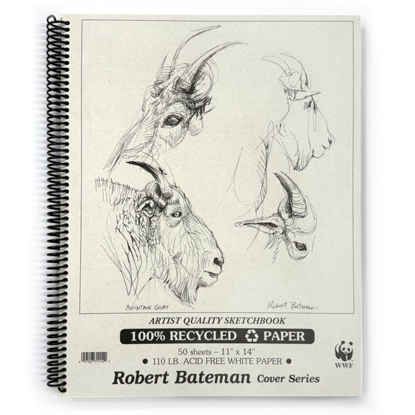 Robert Bateman Sketchbook 11" x 14"