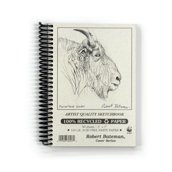 Robert Bateman Sketchbook 5" x 7"