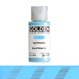Golden Fluid Acrylic Paints 1oz S1 LT PHTHALO BLUE