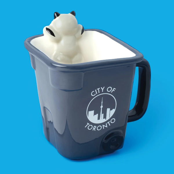Main & Local Ceramic Mug 15oz Toronto Raccoon