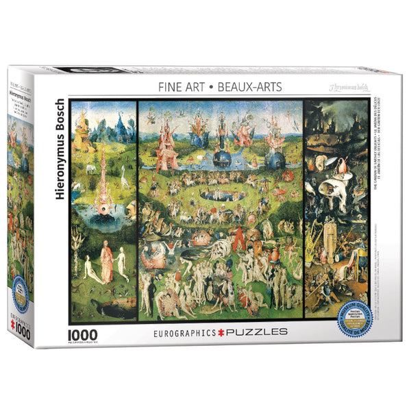 Eurographics 1000pc Puzzle - Garden of Earthly Delights: Hieronymus Bosch