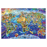 Eurographics 2000pc Puzzle - Crazy World