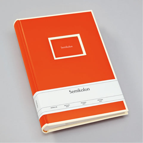 Semikolon 300-Pocket Album - Orange