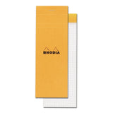 Rhodia #8 Grid Notepad - Orange