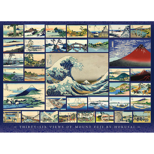 Cobble Hill 1000pc Puzzle - Hokusai