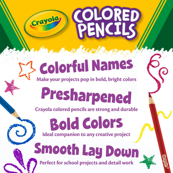 Crayola Coloured Pencils 48pk