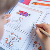 Tiger Tribe Comic Book Kit