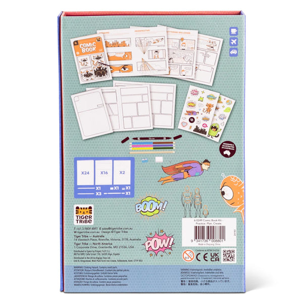 Tiger Tribe Comic Book Kit
