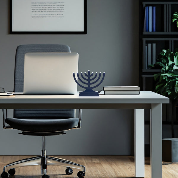Rite Lite LED Go Menorah - Navy