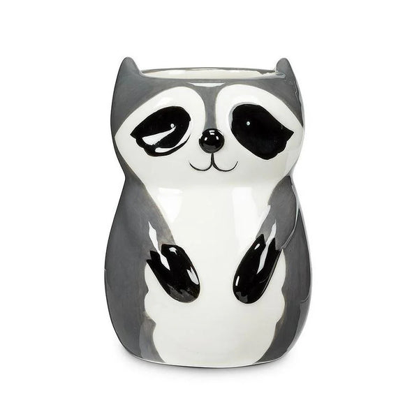 Abbott Sitting Raccoon Planter/Vase