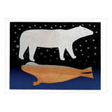 Pomegranate Book of 30 Postcards - Inuit Art from Kinngait: Life on the Land