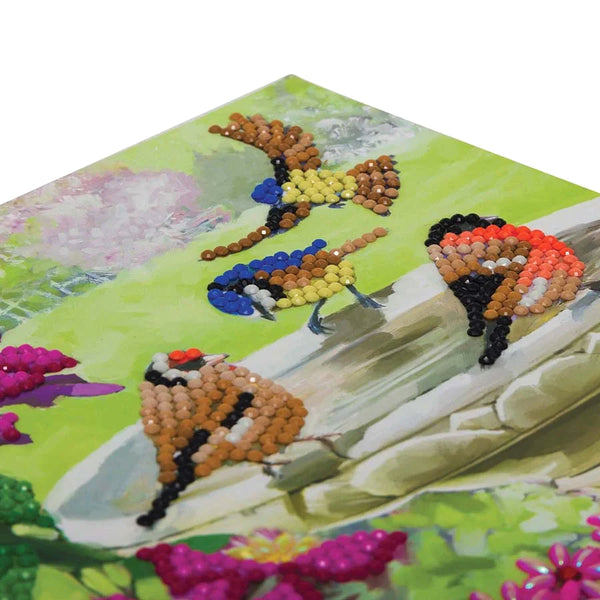 Crystal Art Card Kit - Birds