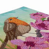 Craft Buddy DIY Crystal Art Card Kit - Robin