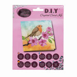Craft Buddy DIY Crystal Art Card Kit - Robin