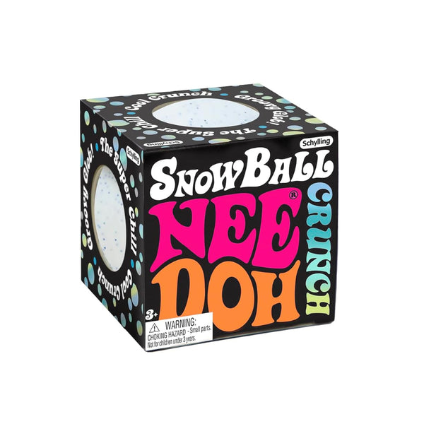 Schylling Snow Ball Crunchy Stress Toy