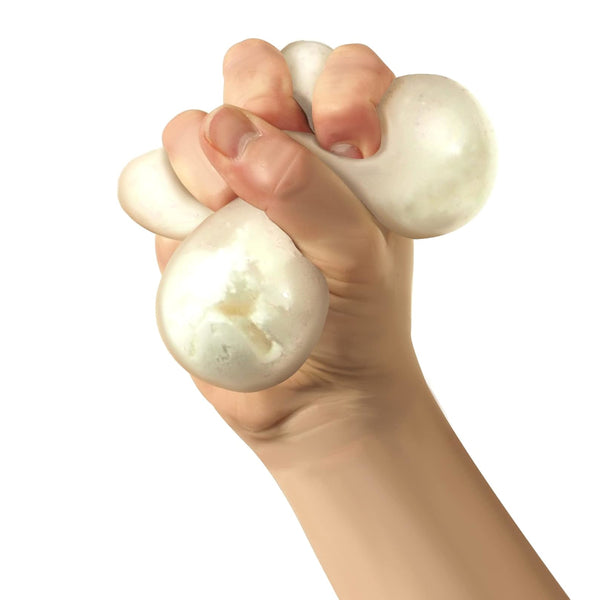 Schylling Snow Ball Crunchy Stress Toy